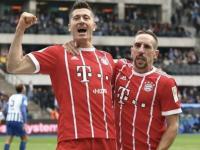 黑白体育- 德甲莱万多夫斯基连进五球的视频 